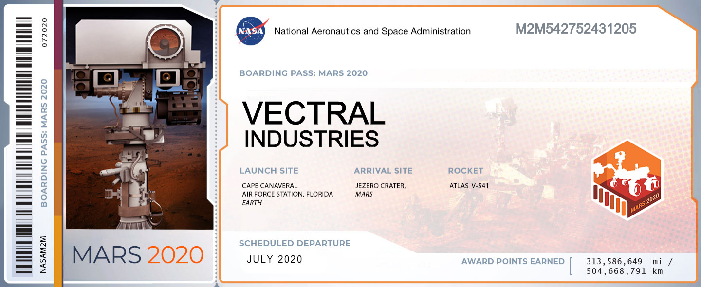 Vectral Industries sur Mars